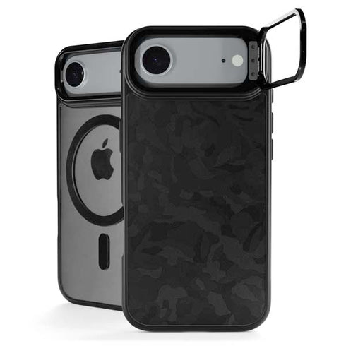 Black Shadow Camo iPhone 17 Air Kickstand Case