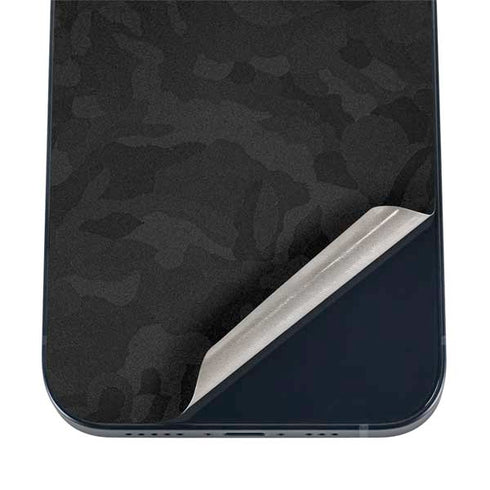 Black Shadow Camo iPhone 17 Pro Max Skin
