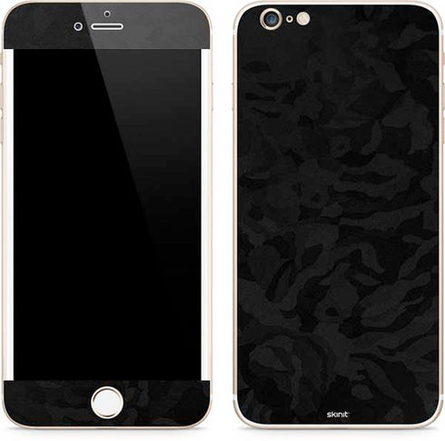 Black Shadow Camo iPhone 6/6s Plus Skin