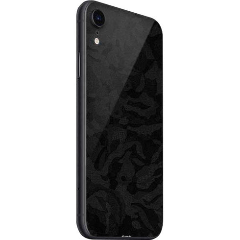 Black Shadow Camo iPhone SE (2nd & 3rd Gen) Skin