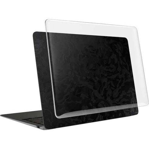 Black Shadow Camo MacBook Air 13in (2020) Case plus Skin