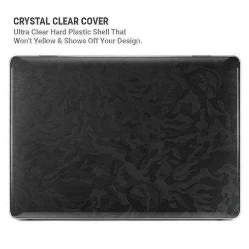 Black Shadow Camo MacBook Air 15in (2023-2025) Case plus Skin