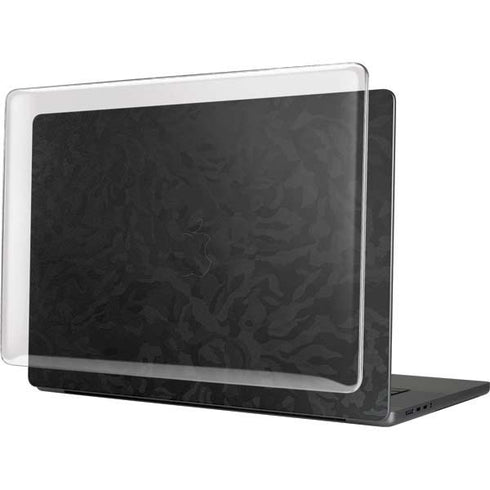 Black Shadow Camo MacBook Pro 16in (2021-25) Case plus Skin