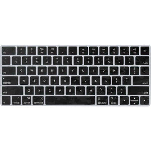 Black Shadow Camo Magic Keyboard Skin