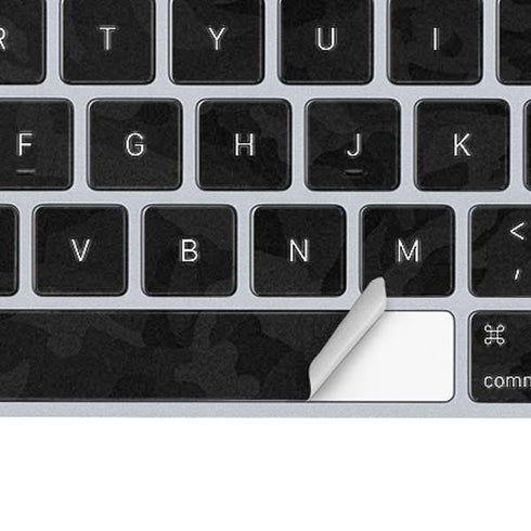 Black Shadow Camo Magic Keyboard Skin