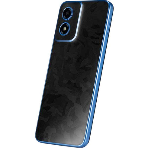 Black Shadow Camo Moto G Play 4G (2024) Skin