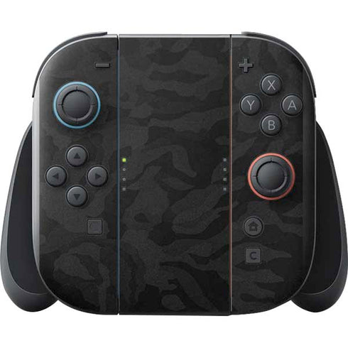 Black Shadow Camo Nintendo Switch 2 (2025) with Joy-Con Skin
