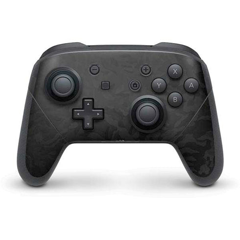 Black Shadow Camo Nintendo Switch Pro Controller Skin