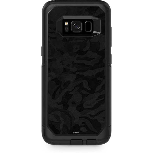 Black Shadow Camo Otterbox Commuter Galaxy Skin