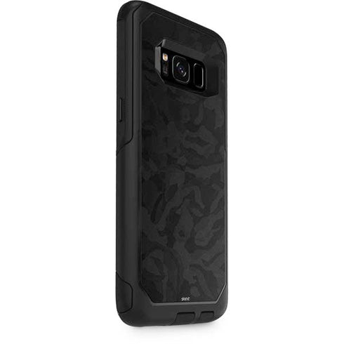 Black Shadow Camo Otterbox Commuter Galaxy Skin
