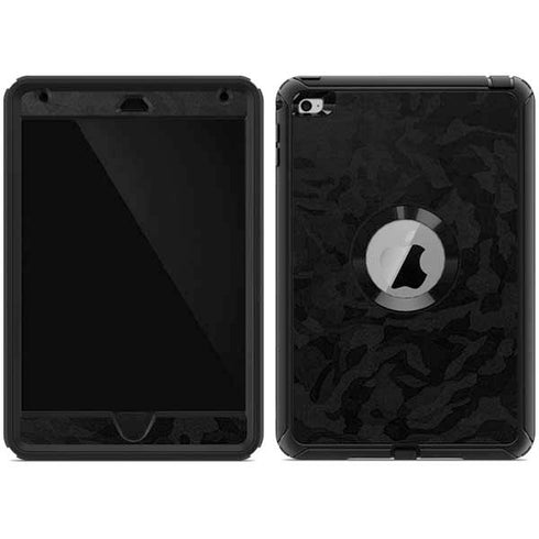 Black Shadow Camo Otterbox Defender iPad Skin
