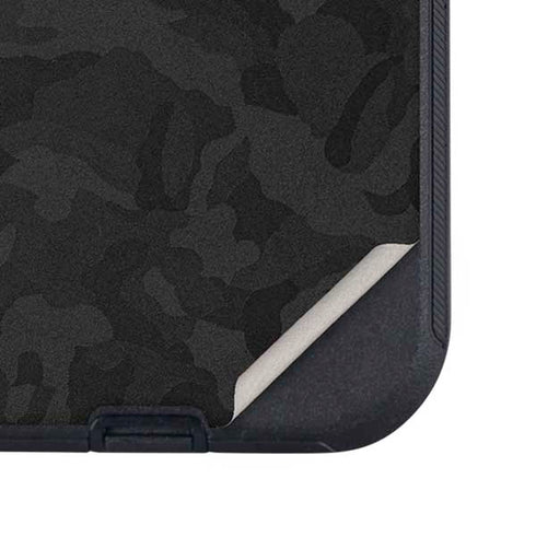 Black Shadow Camo Otterbox Defender iPhone Skin