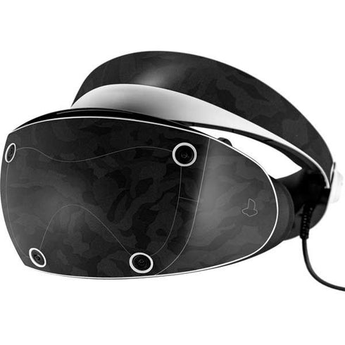 Black Shadow Camo PlayStation VR2 Skin