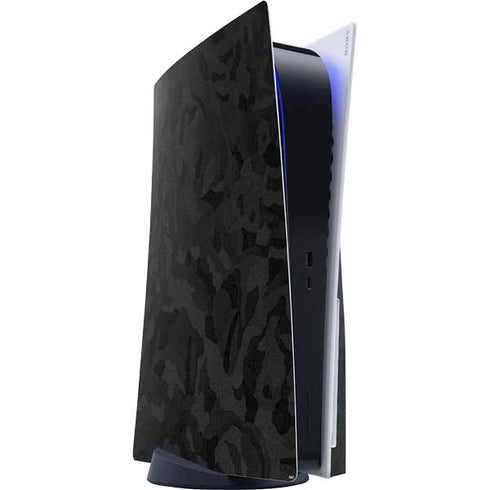 Black Shadow Camo PS5 Console Skin