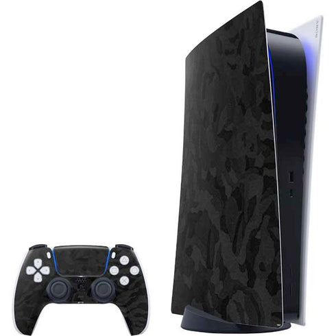Black Shadow Camo PlayStation PS5 Skins