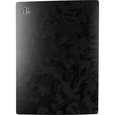 Black Shadow Camo PS5 Digital Edition Console Skin
