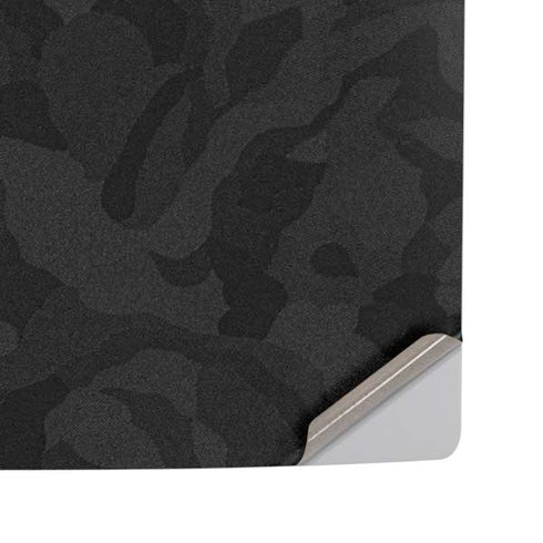 Black Shadow Camo PS5 Pro Disk Console Skin