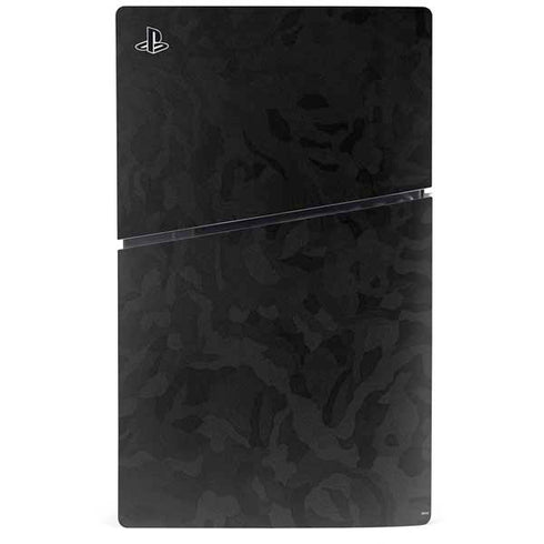 Black Shadow Camo PS5 Slim Disk Bundle Skin