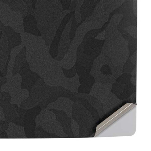 Black Shadow Camo PS5 Slim Digital Edition Console Skin