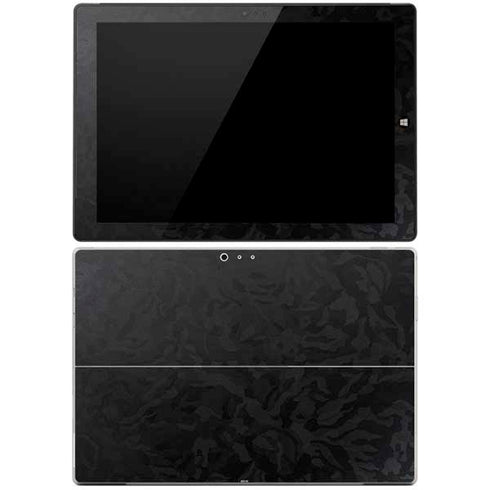 Black Shadow Camo Surface Pro 3 Skin