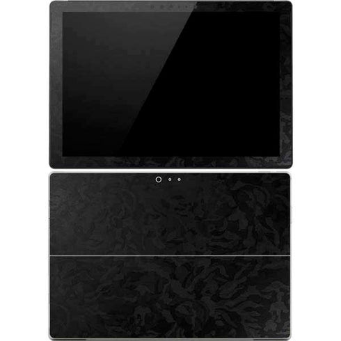 Black Shadow Camo Surface Pro 4 Skin