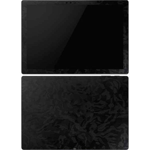 Black Shadow Camo Surface Pro 6 Skin