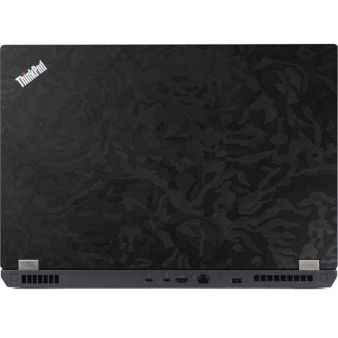 Black Shadow Camo Lenovo ThinkPad Skin