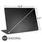 Black Shadow Camo Universal Laptop 16.6in (13.4 x 9.7in) Skin