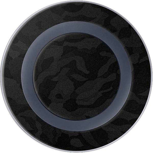 Black Shadow Camo Wireless Charger Skin