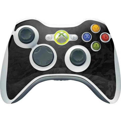 Black Shadow Camo Xbox 360 Wireless Controller Skin