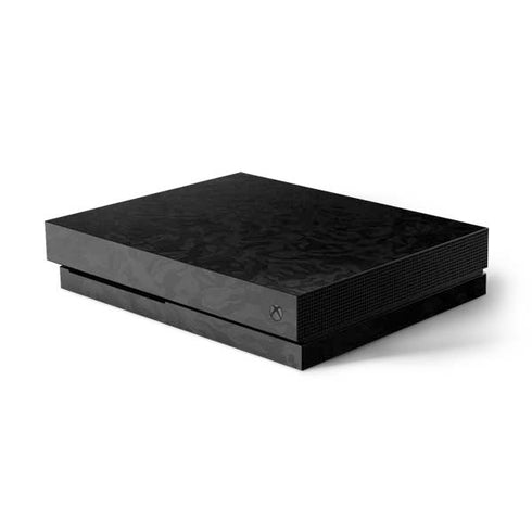 Black Shadow Camo Xbox One X Console Skin