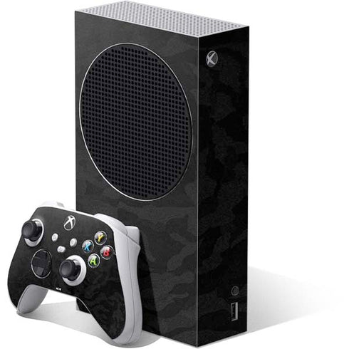 Black Shadow Camo Xbox Series S Bundle Skin