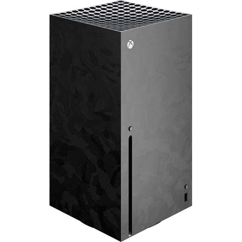 Black Shadow Camo Xbox Series X Console Skin