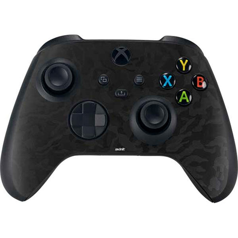 Black Shadow Camo Xbox Series X Controller Skin