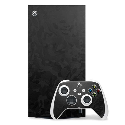 Black Shadow Camo XBox Series X Digital Edition Bundle Skin
