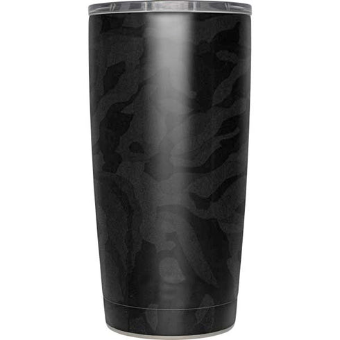 Black Shadow Camo Yeti 20oz Tumbler Skin