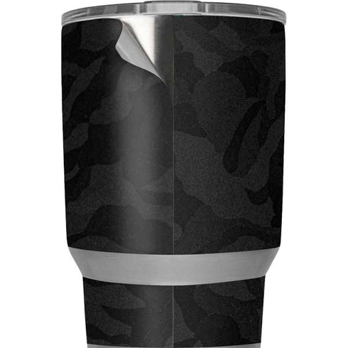 Black Shadow Camo Yeti 20oz Tumbler Skin
