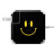 Black Happy Face 85W Power Adapter (15 and 17 inch MacBook Pro Charger) Skin