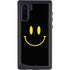 Black Happy Face Galaxy Cases