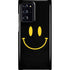 Black Happy Face Galaxy Cases