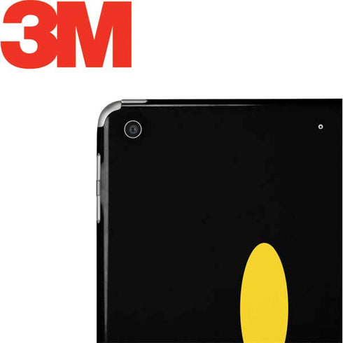 Black Happy Face Apple iPad Skin