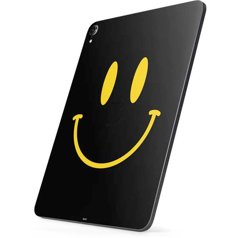 Black Happy Face Apple iPad Pro Skin