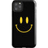 Black Happy Face iPhone Cases