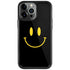 Black Happy Face iPhone Cases