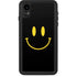 Black Happy Face iPhone Cases
