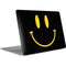 Black Happy Face Apple MacBook Air Skin