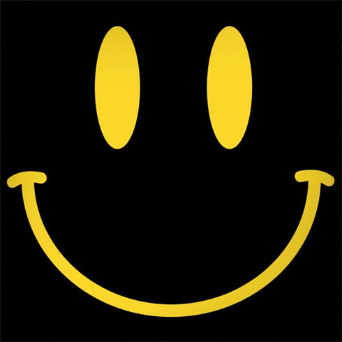 Black Happy Face MacBook Skins
