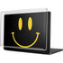 Black Happy Face MacBook Cases