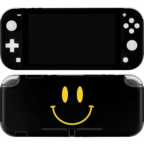 Black Happy Face Nintendo Skins