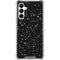 Black Speckle Galaxy A16 5G Clear Case